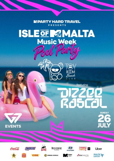 Isle of MTV Malta 2026 - PoolParty at ToyRoomBeach